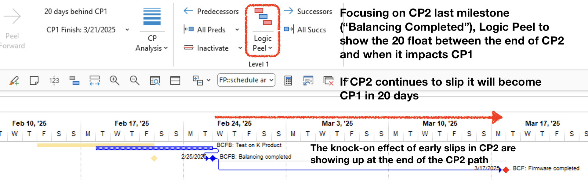 Logic Peel (in the INSPECTOR)